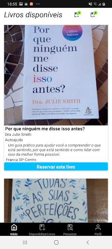 Espalhando Livros Screen 2