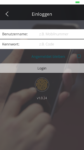 Android application EKS Kundenapp screenshort