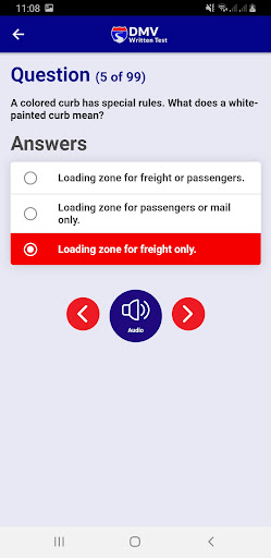 DMV Written Test CLASS C,A,M,B Screenshot