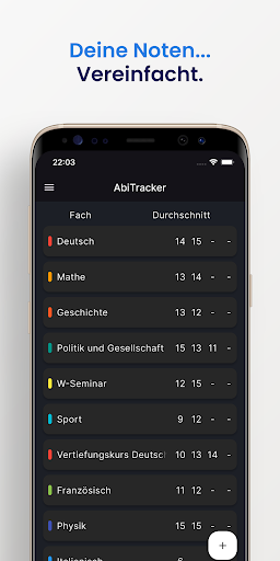 AbiTracker - Abitur  Noten