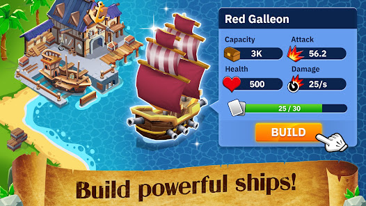 Idle Pirate Tycoon Mod APK 1.7.0 (Unlimited money) Gallery 3
