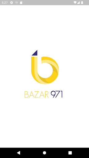 Android application Bazar971 screenshort