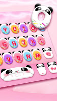 screenshot of Pinky Panda Donuts Theme