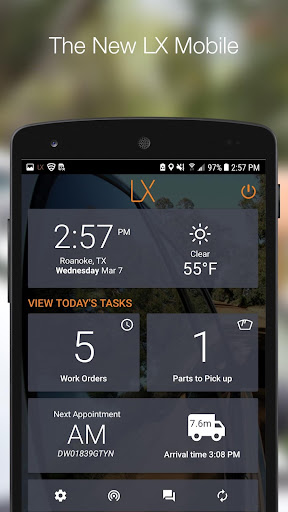 Android application LX Mobile screenshort
