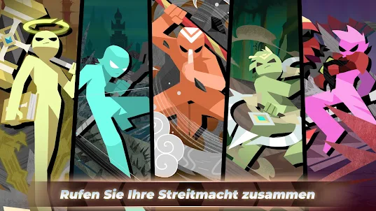 Strickfigur gegen Ungeheuer
