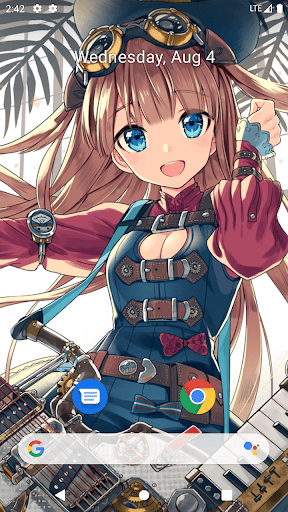 Cute Anime Girl Wallpaper