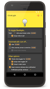 Free ClickLight  Fastest flashlight Mod Apk 4