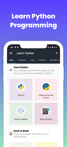 Screenshot of Learn Python Offline [PRO]