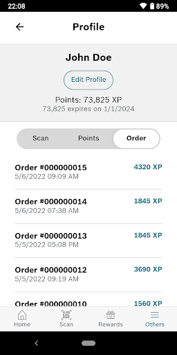 eXtra. Rewarding Loyalty Screen 2