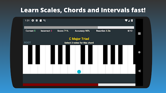 Piano Chords & Scales Trainer Unknown