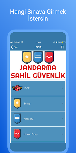 Jandarma Sınavları PRO screenshot 7