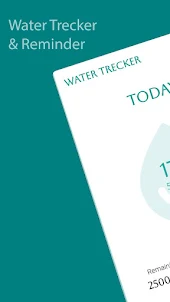 Water Trecker: Reminder