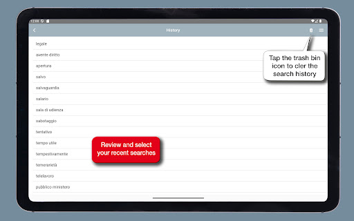 Legal lexicon in 3 languages screenshot 22