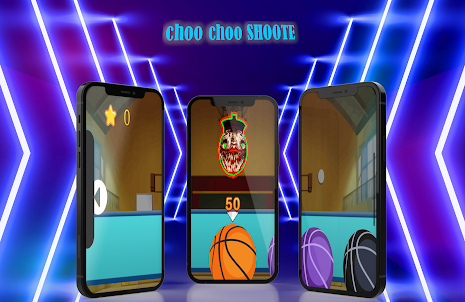 Choo choo: shot charles Basket