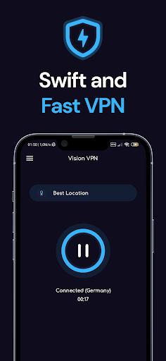 Android application Vision VPN screenshort