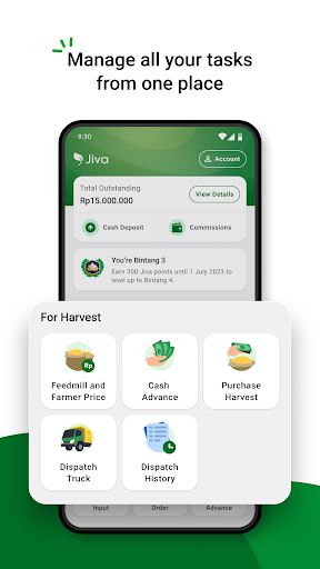 Android application Sahabat Jiva screenshort
