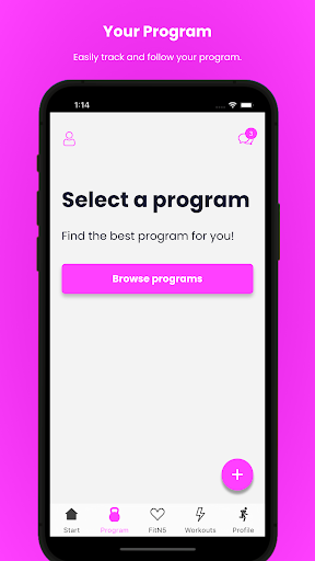 Android application TRIFIT APP screenshort