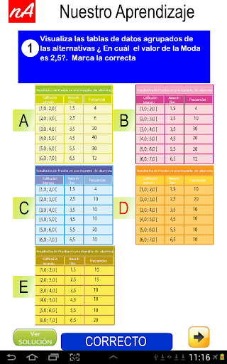 Moda  medida tendencia central