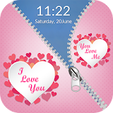 Love Zipper Lock Screen icon