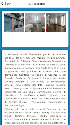 Analisi Cliniche Perugini Screen 2