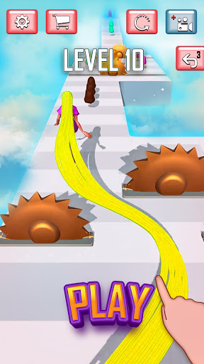 Hair Challenge 3D  Makeover Run