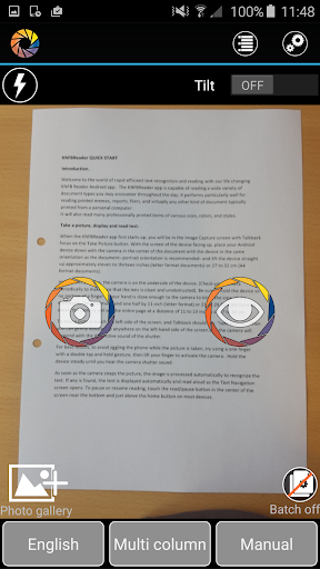 Android application OneStep Reader screenshort