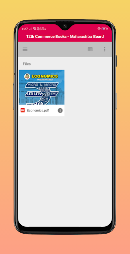 12th Commerce Books MH Board