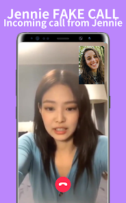 Imágen 4 Jennie Blackpink Fake Call android