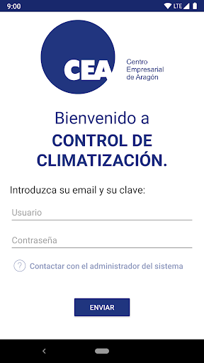 Android application CEA Clima screenshort