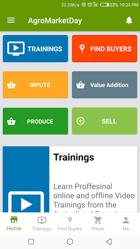 Android application AgroMarketDay screenshort