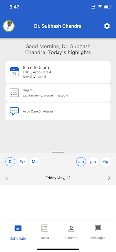 Android application Ayoo Doctors App screenshort