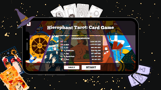 Hierophant Tarot: Card Game