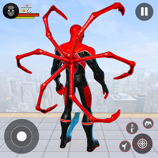 Black Spider Hero- Spider Game