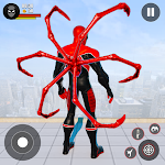 Cover Image of डाउनलोड ब्लैक स्पाइडर हीरो- स्पाइडर गेम  APK