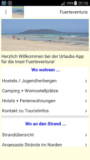 Fuerteventura App für den Urla