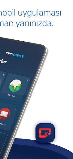 Android application ERP MOBİL screenshort