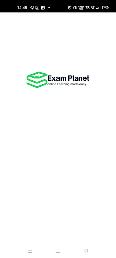Android application Exam Planet screenshort