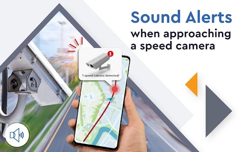 Radar Karte, Navigation, HeadUp Display, Speed Cam Screenshot