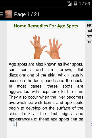 Age Spot Removal Home Remedy Screenshot 2 - AppWisp.com