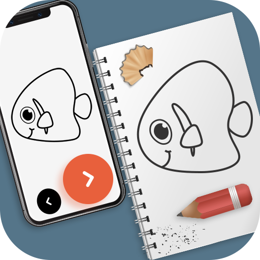 Learn To Draw & Color By Steps  Icon