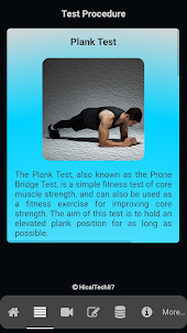 Plank Test