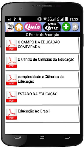 Ciências da Educação Screen 3