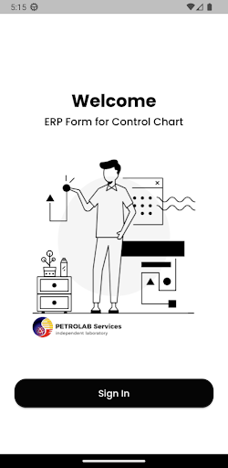 Android application ERP Mobile Form screenshort