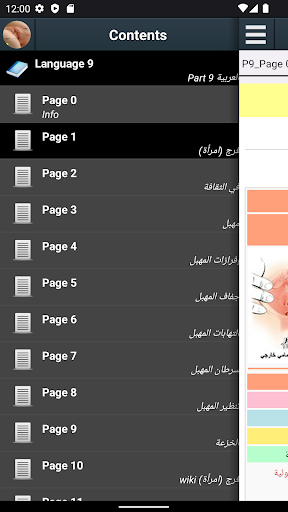 معاينة التطبيق
