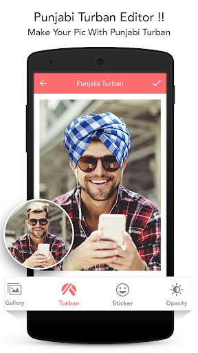 Punjabi Turban Photo Editor Screen 2