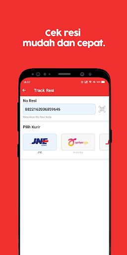 Cariresi - Aplikasi Cek Resi Screenshot 1 - AppWisp.com