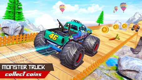 Monster Truck Racing Car Games