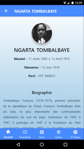 La Constitution du Tchad IVèm