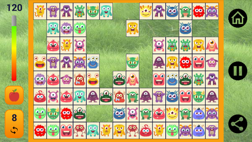 Connect: cute monsters & food Screen 3