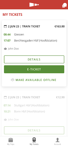 HappyRail Screen 2